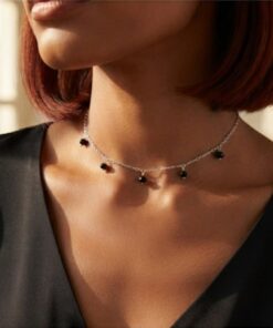 Choker cristais chineses