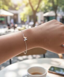 Pulseira borboleta cartier