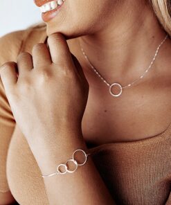 Pulseira três círculos